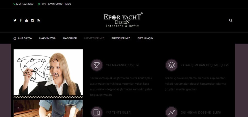 Yat Design Yat Tasarım Dizayn Web Tasarım izmit Kocaeli