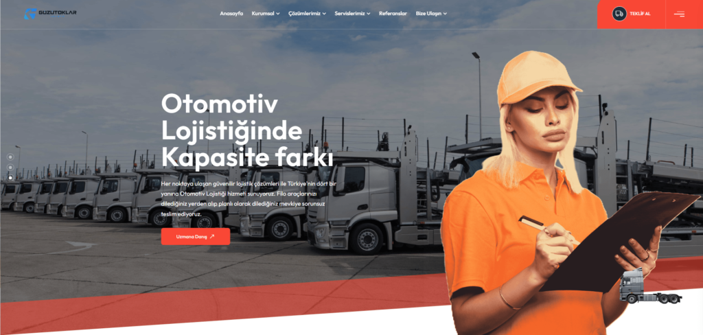 Lojistik WordPress Teması